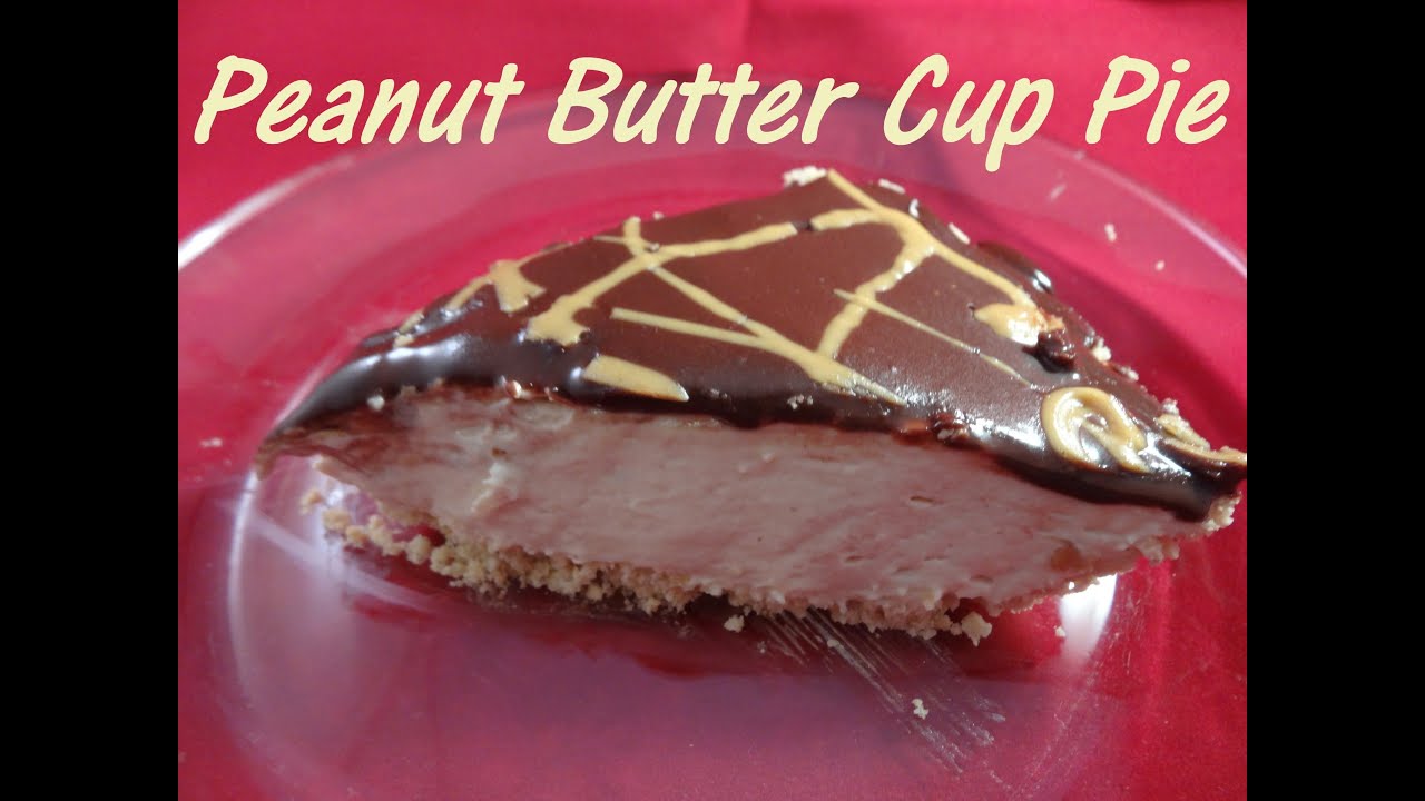 Peanut Butter Cup Pie (easy no-bake recipe) - with yoyomax12