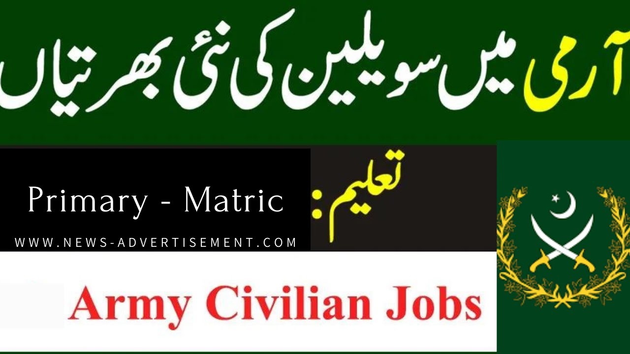Pak Army Jobs 2021 online apply - Pak Army Jobs Today - How to apply For Pak Army Jobs 2021