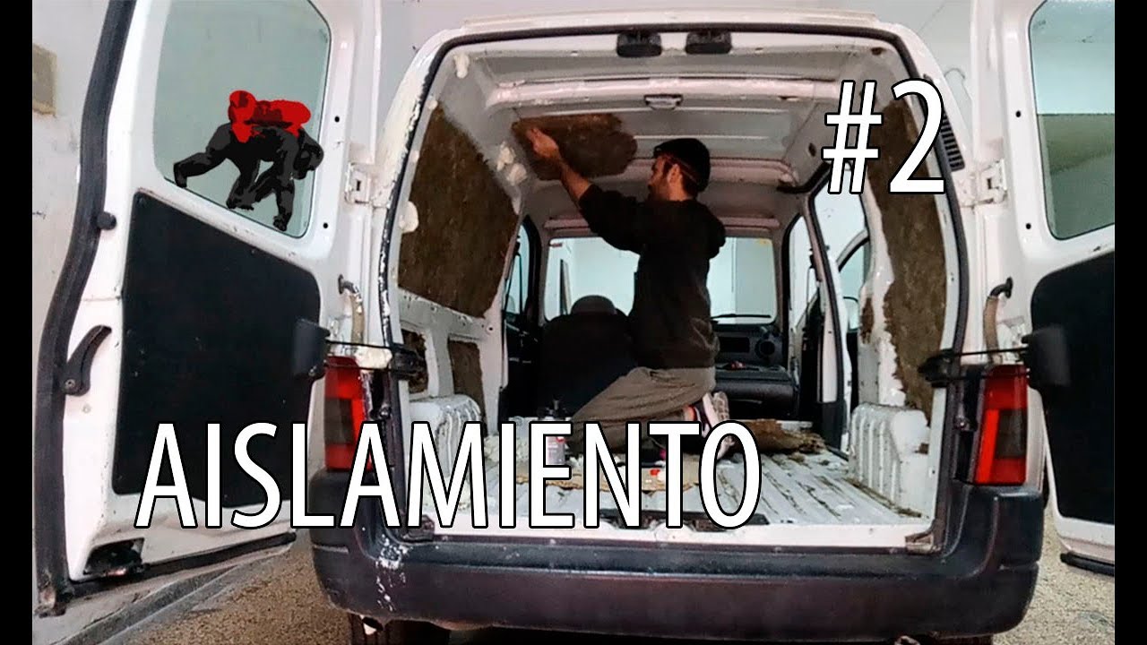✅ CAMPERIZACIÓN Berlingo [2020] 👉 AISLAMIENTO Furgoneta camper *Lana Roca*