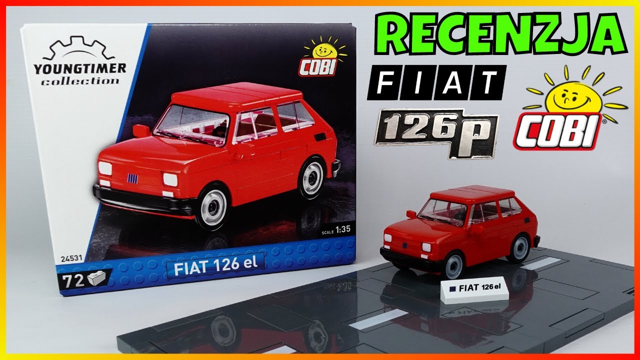 FIAT 126p z klocków COBI 🚗 KUPIŁEM MALUCHA 😂
