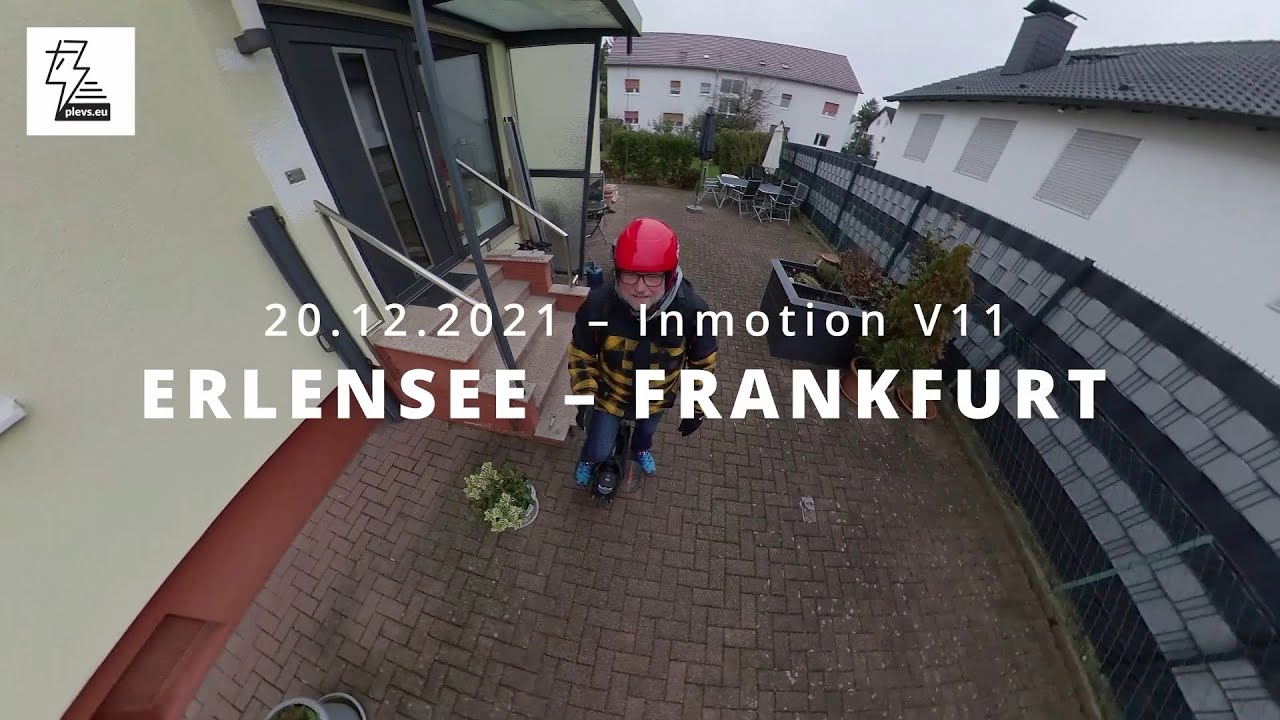 Impressions of my tour from Erlensee to Frankfurt (35km)