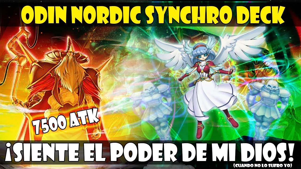 NORDIC/NÓRDICO SYNCHRO DECK FT. ODIN (NORDIC GODS) | ¡