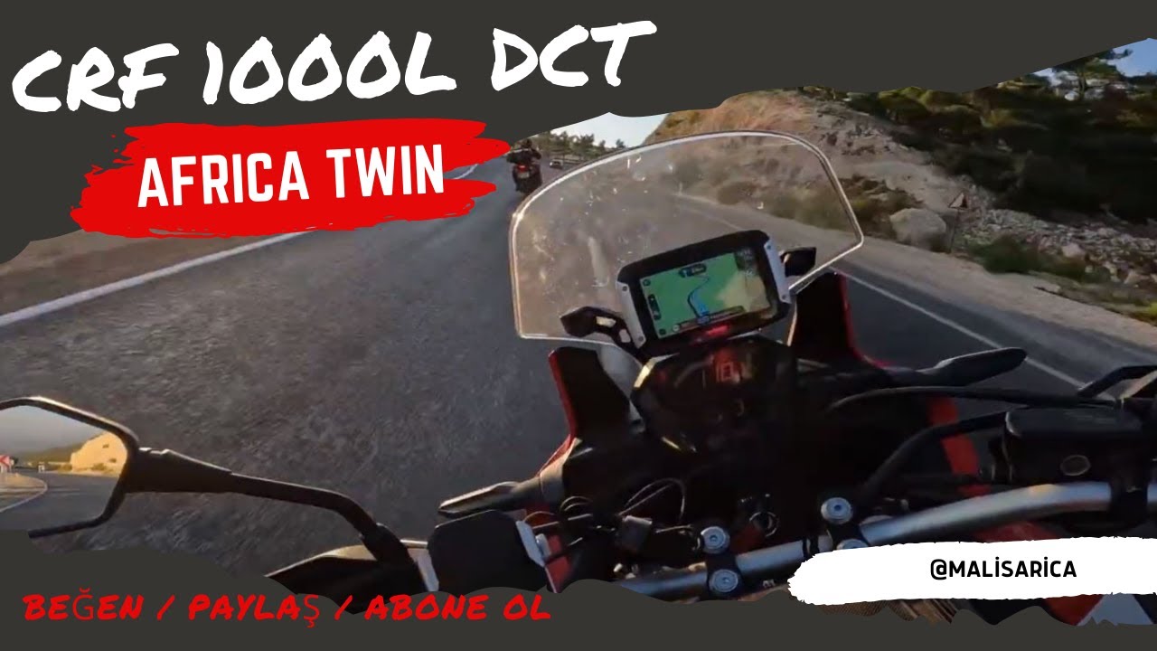 Africa Twin Dct Crf1000L Asfalt Sürüşü