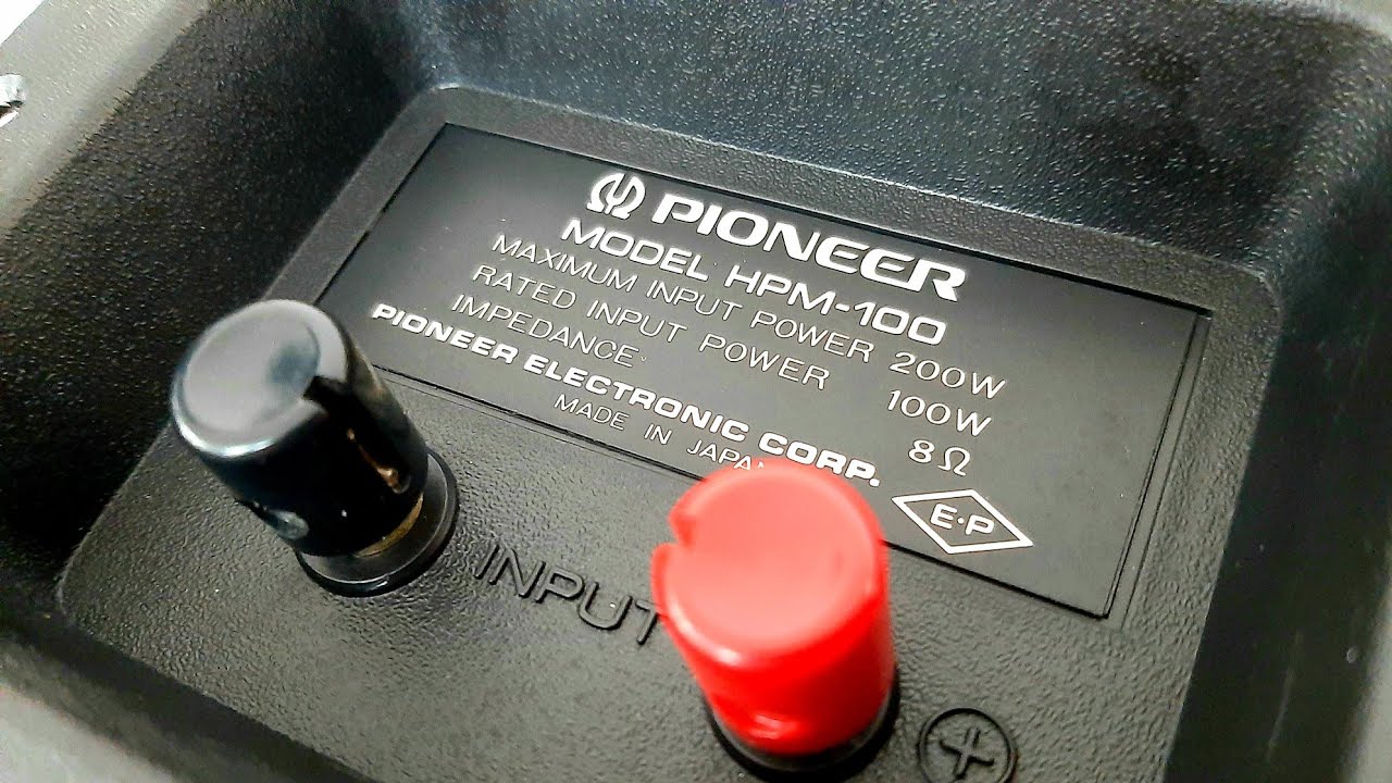 Pioneer HPM 100 - Speakers Crossover Retrofit