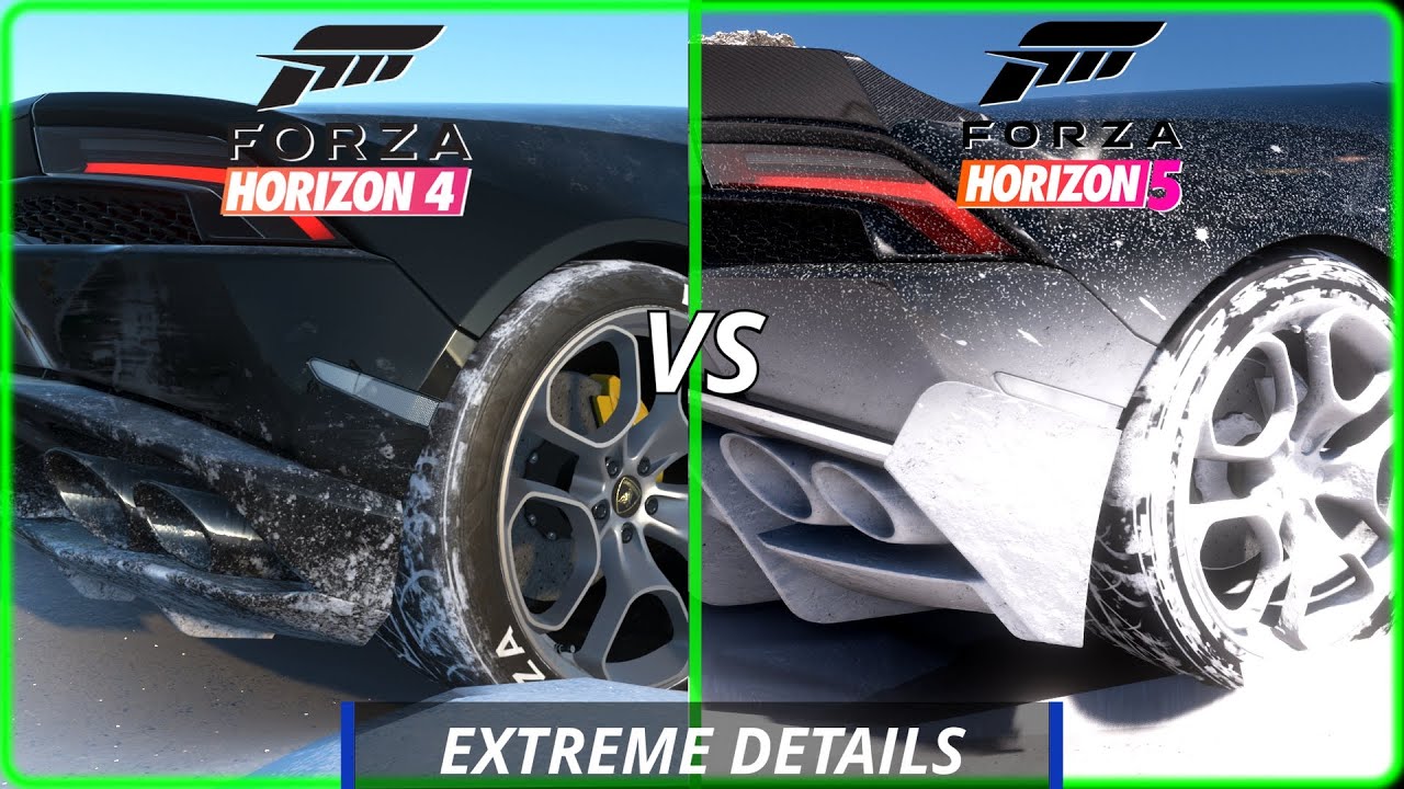 Forza Horizon 4 vs Forza Horizon 5 (Max Comparison)