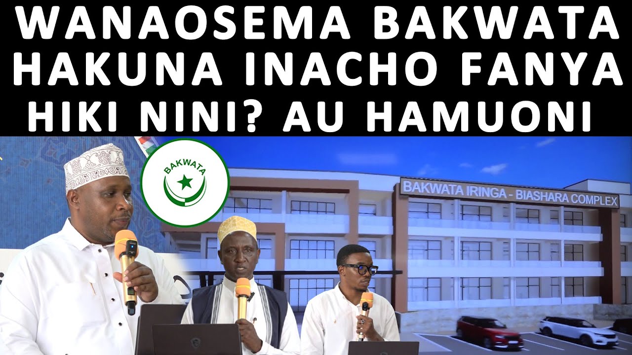 ANAE SEMA BAKWATA WAMELALA HAKUNA WANACHOKIFANYA  HUYO NI KIPOFU HAONI ANAMATATIZO YA MACHO