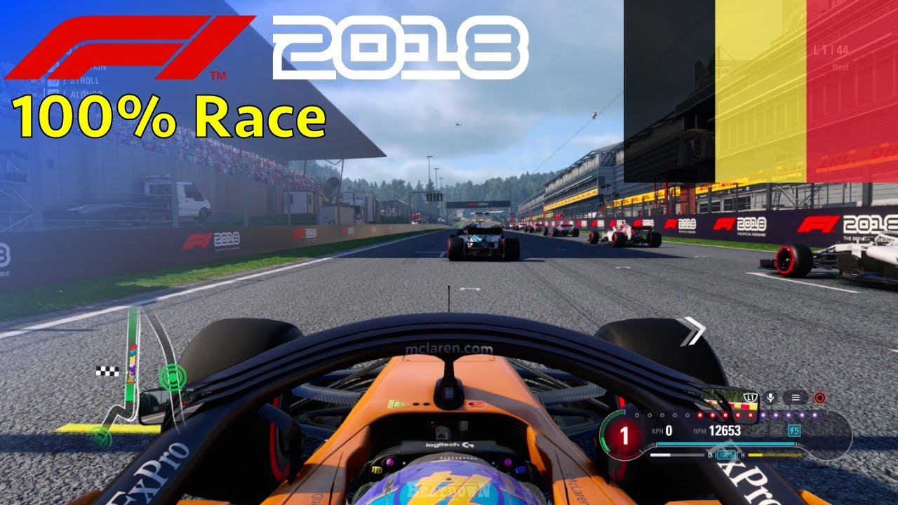 F1 2018 - Now We Can Fight With Fernando #13: 100% Race Belgium