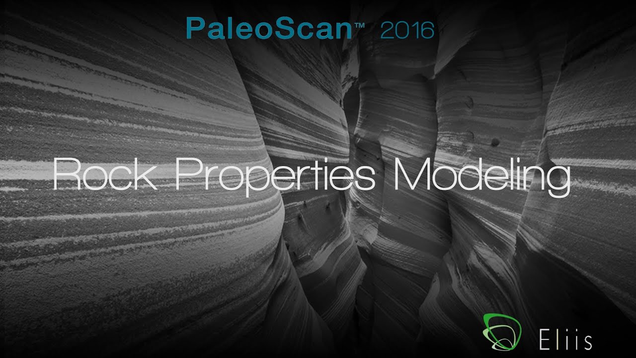 Tutorial - Rock Properties Modeling - PaleoScan™ 2016