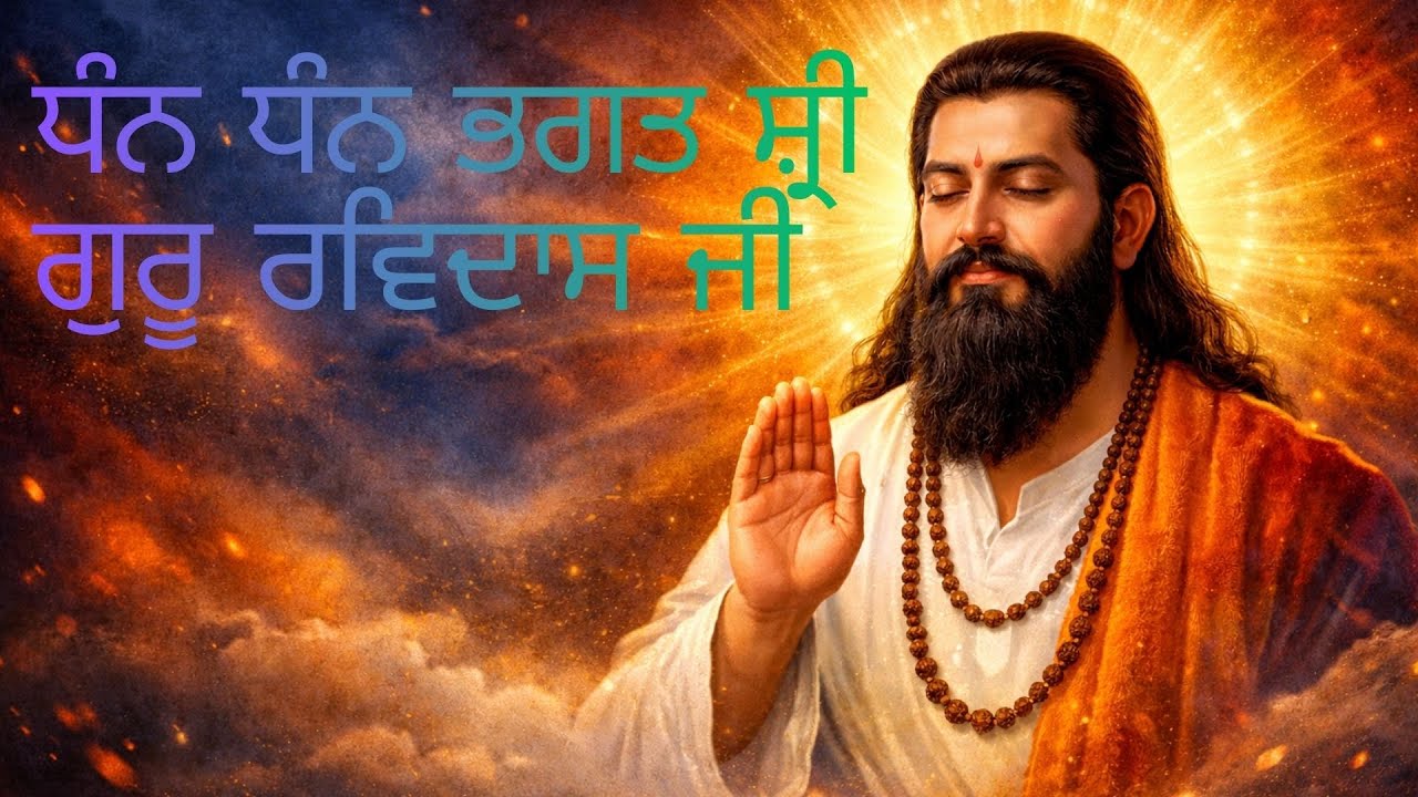 ਧੰਨ ਧੰਨ ਭਗਤ ਸ਼੍ਰੀ ਗੁਰੂ ਰਵਿਦਾਸ ਜੀ