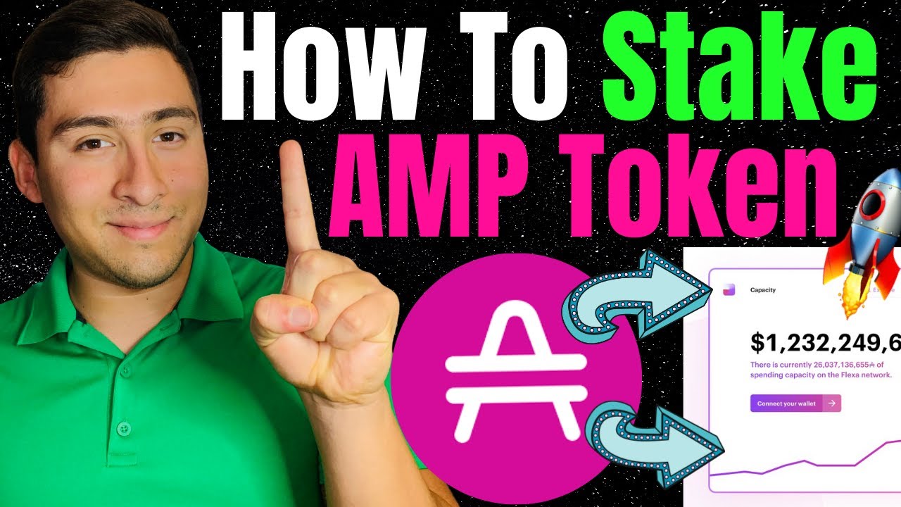 AMP Token STAKING! How To Stake AMP Crypto (EASY Tutorial)