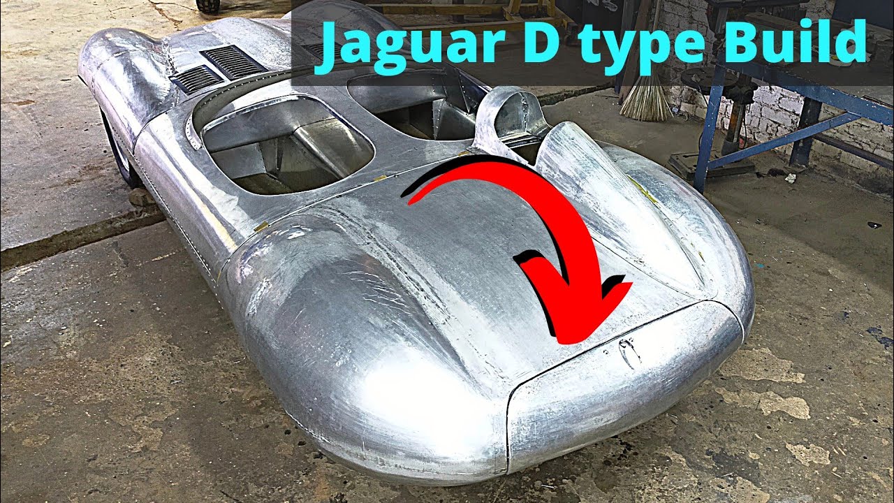 Самая СЛОЖНАЯ часть сборки Jaguar d Type!