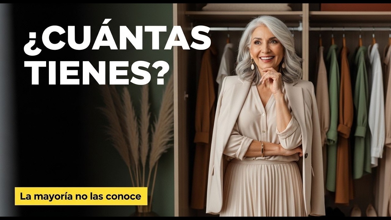 5 prendas que TODA mujer de 50 debería tener y probablemente NO TIENE