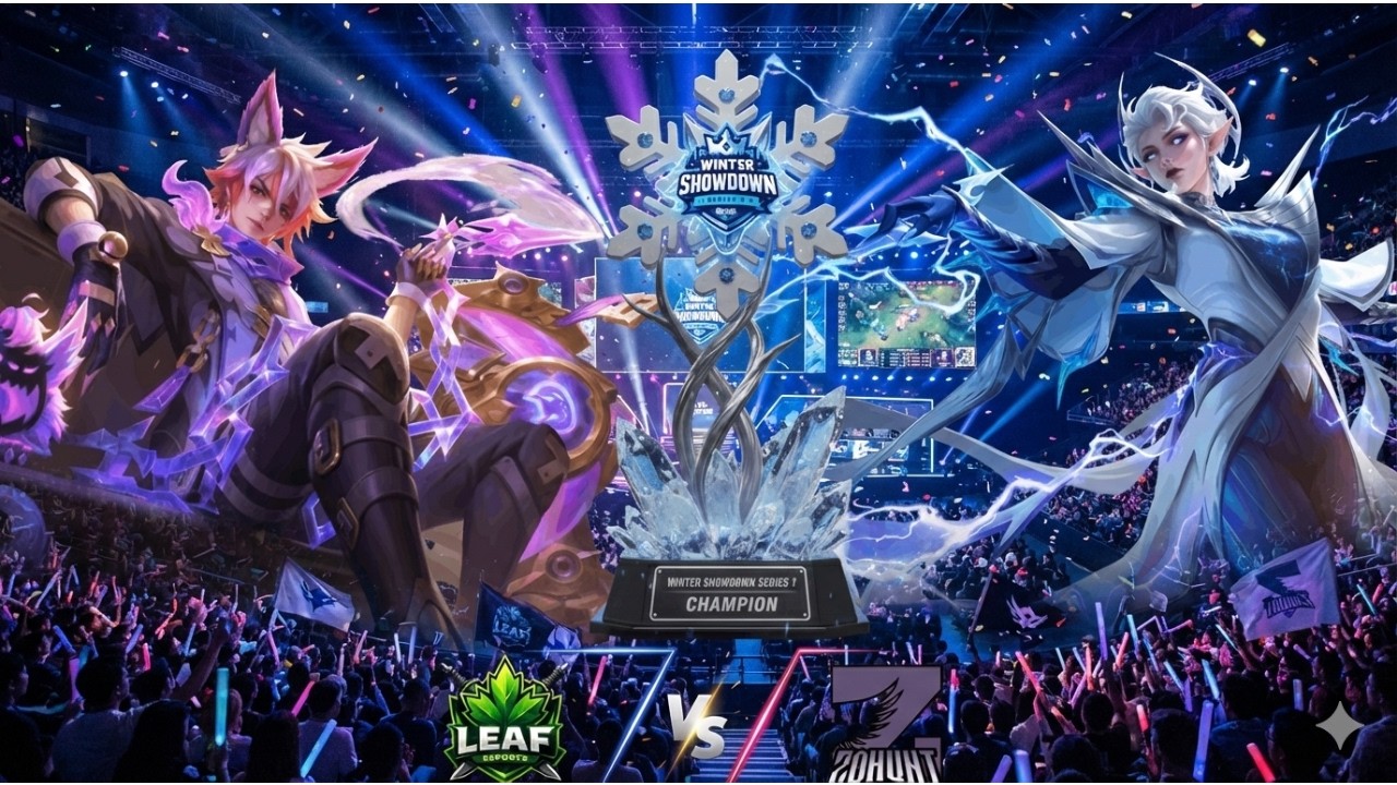 LEAF ESPORTS vs ZOHUNT | GRAND FINAL BO5 | Winter Showdown Series 1 | MLBB