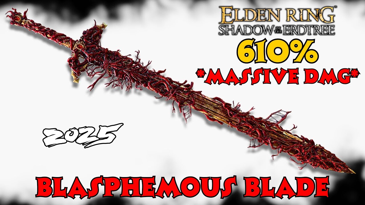 Blasphemous Blade Build — самый БЕЗУМНЫЙ билд веры в Elden Ring в 2025 году