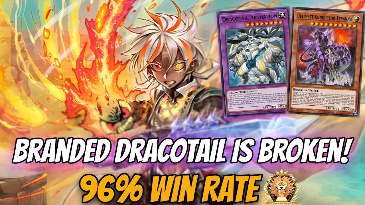 INSANE Branded Dracotail Deck is UNSTOPPABLE 🔥 | The Best Deck in Yu-Gi-Oh! Master Duel 2025 👑