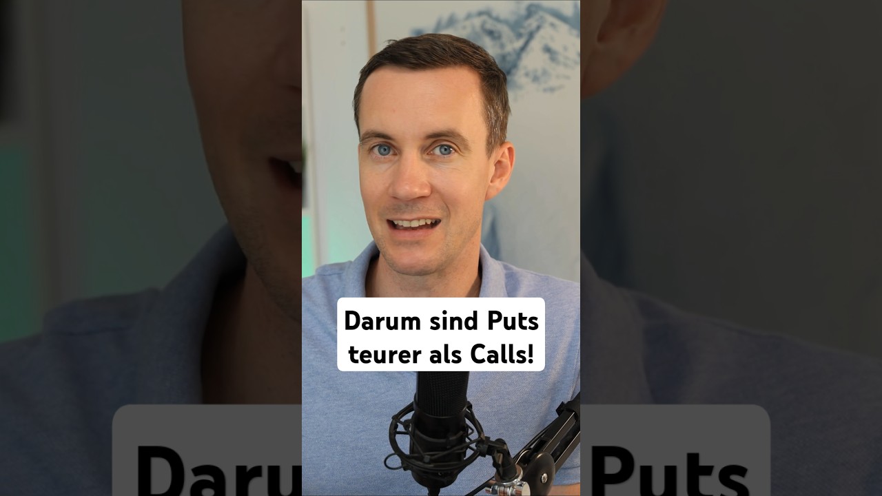 Darum sind #Put-#Optionen teurer als #Call-Optionen!