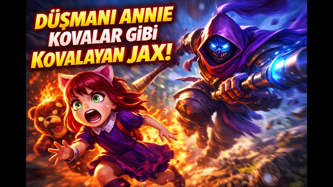 DÜŞMANI YOK EDEN TÜRDEN JAX/League Of Legends