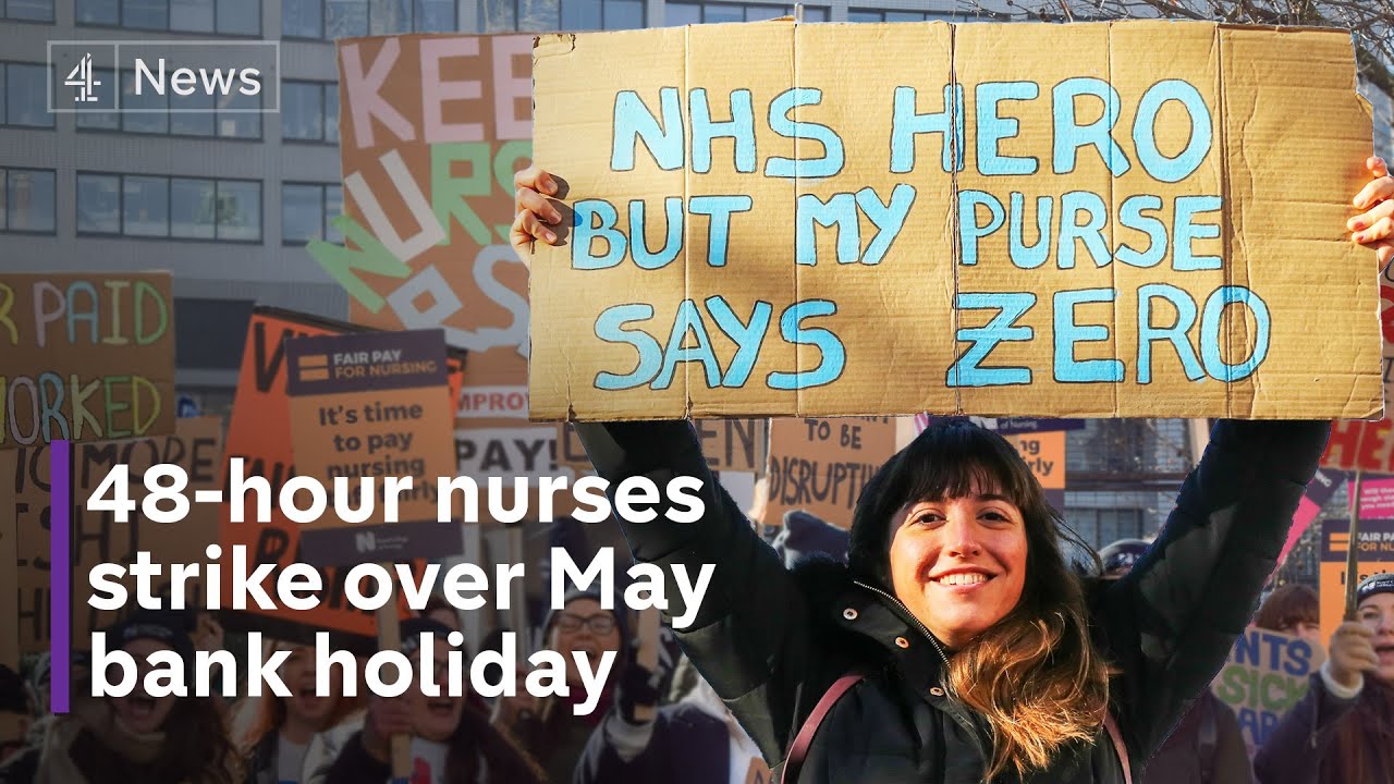 Nurses vote for 48-hour strike action during May bank holiday