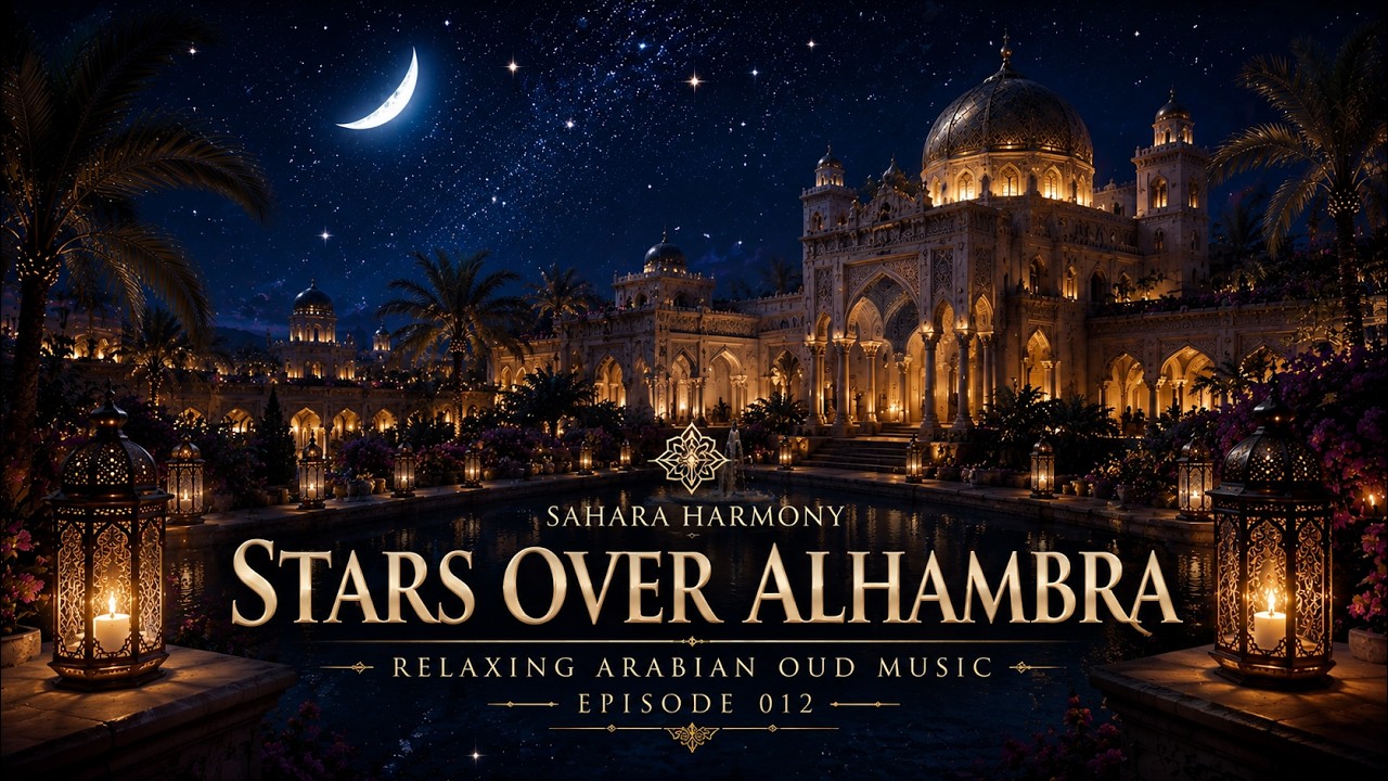 Stars Over Alhambra 🌙 Relaxing Arabian Music for Sleep, Study & Meditation | Sahara Harmony 012