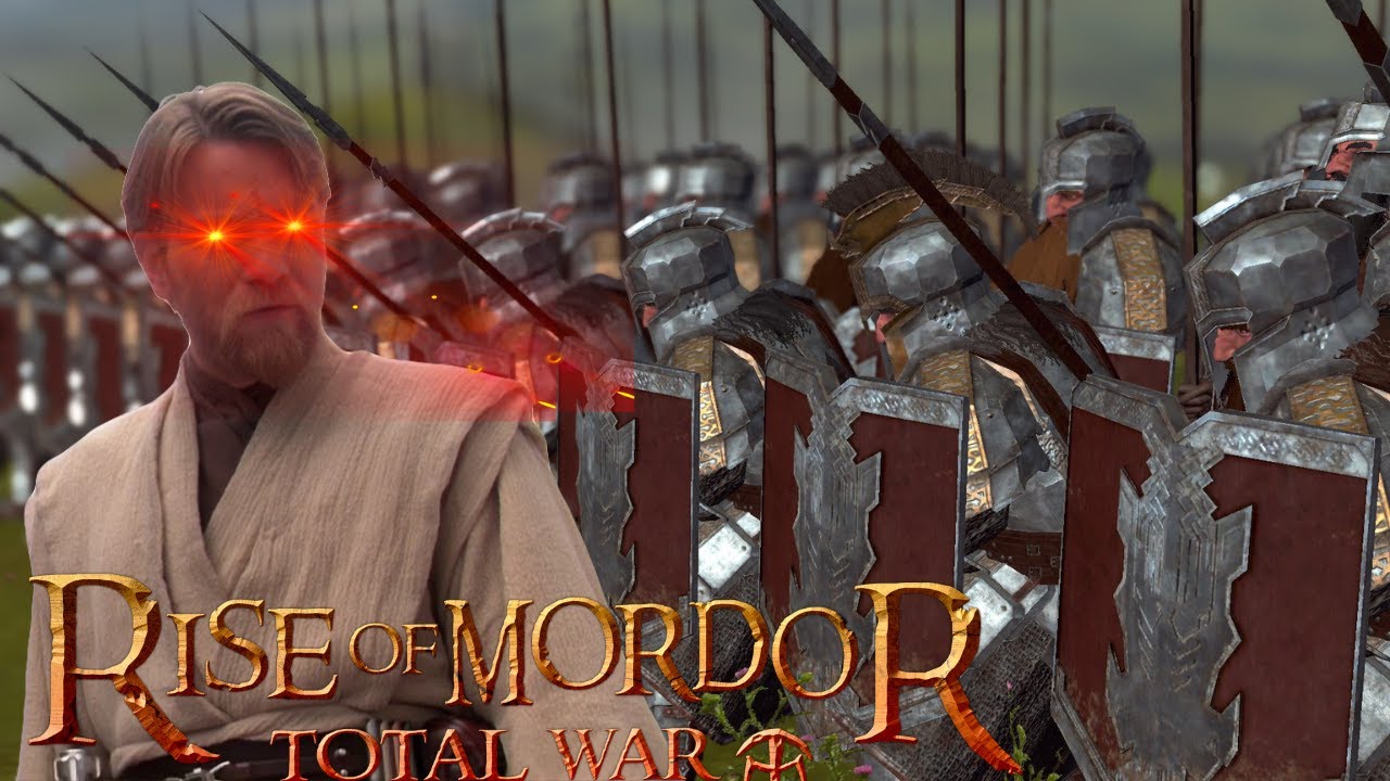 It's Over Erebor! I HAVE THE HIGH GROUND! - Rise of Mordor Total War Multiplayer Battle