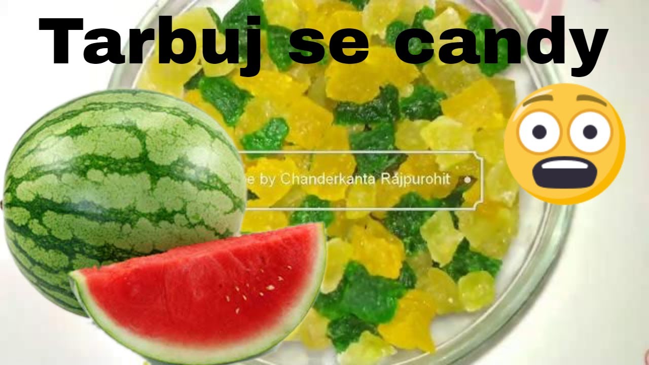 तरबूज के छिलके से बनाये ऐसी कैंडी की बच्चे  और बड़े भी खाते रहे जाये  Kids Candy | ckr kitchen