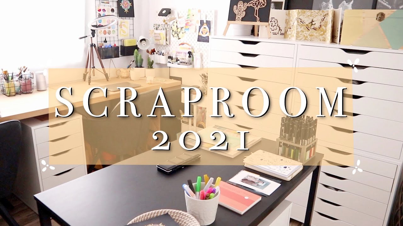 SCRAPROOM 2021 | Mi vida resuelta con las CAJONERAS ALEX de IKEA