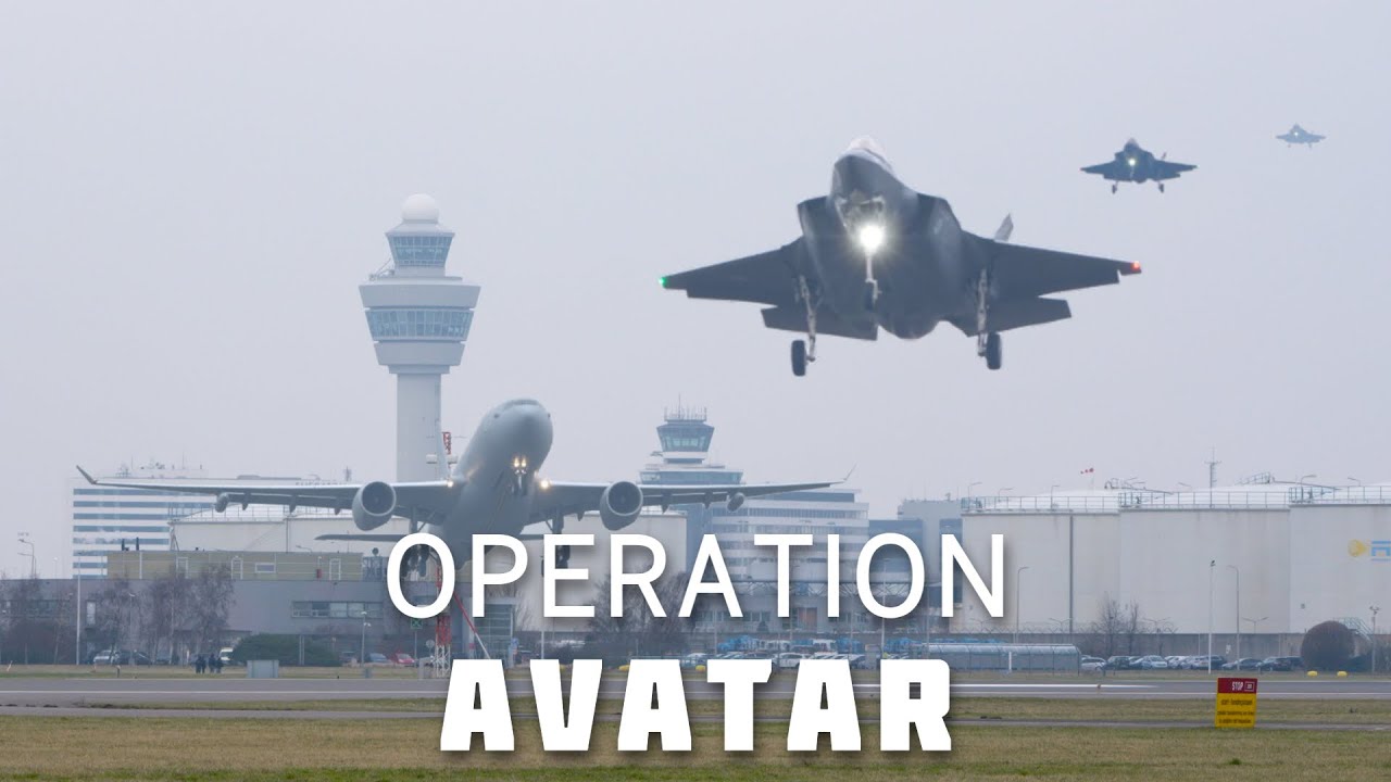 F-35 & Airbus MRTT Take Over Schiphol ✈️ | Operation Avatar 2026 | Cinematic 4K Movie