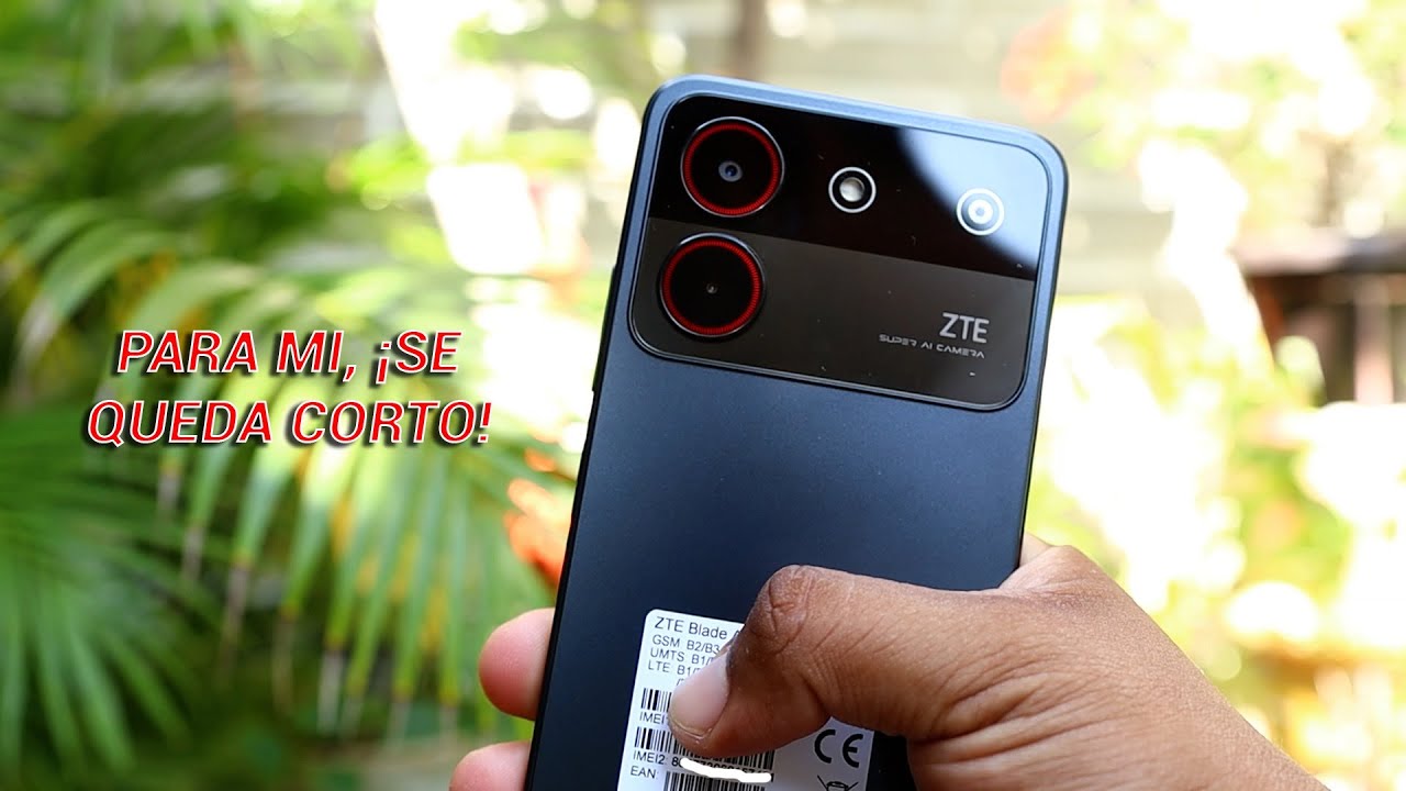 ANALISIS DEL ZTE BLADE A54 | UN GAMA DE ACCESO QUE APARENTA SER MAS 😎