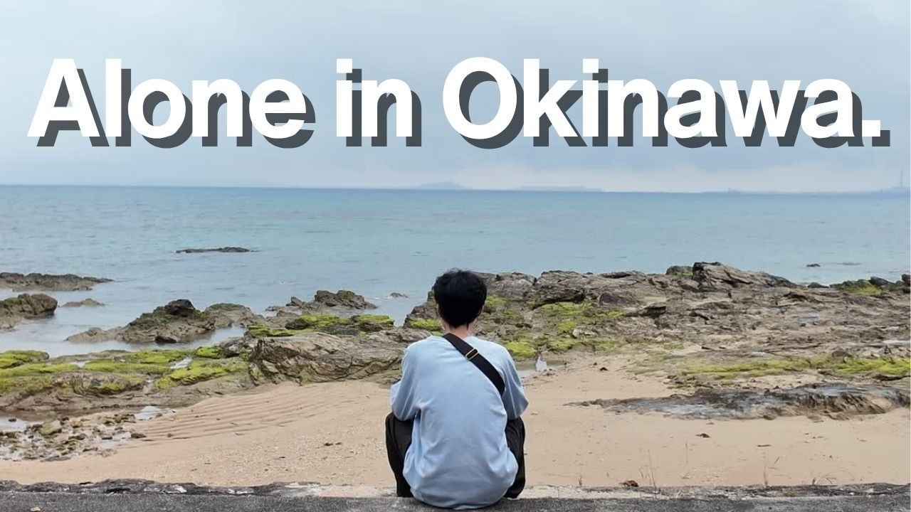 A Quiet Day Alone in Okinawa (No Friends) | Japan Vlog