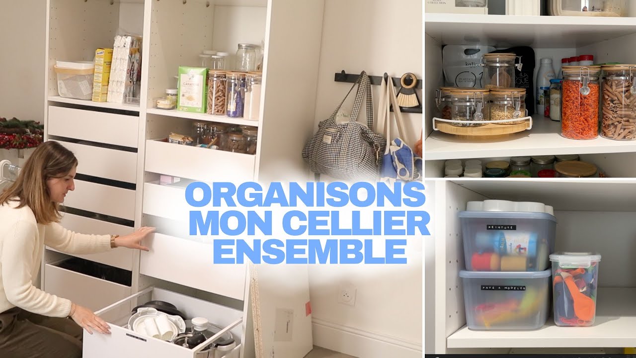 ORGANISATION cellier/buanderie ! | tribulationsdanais