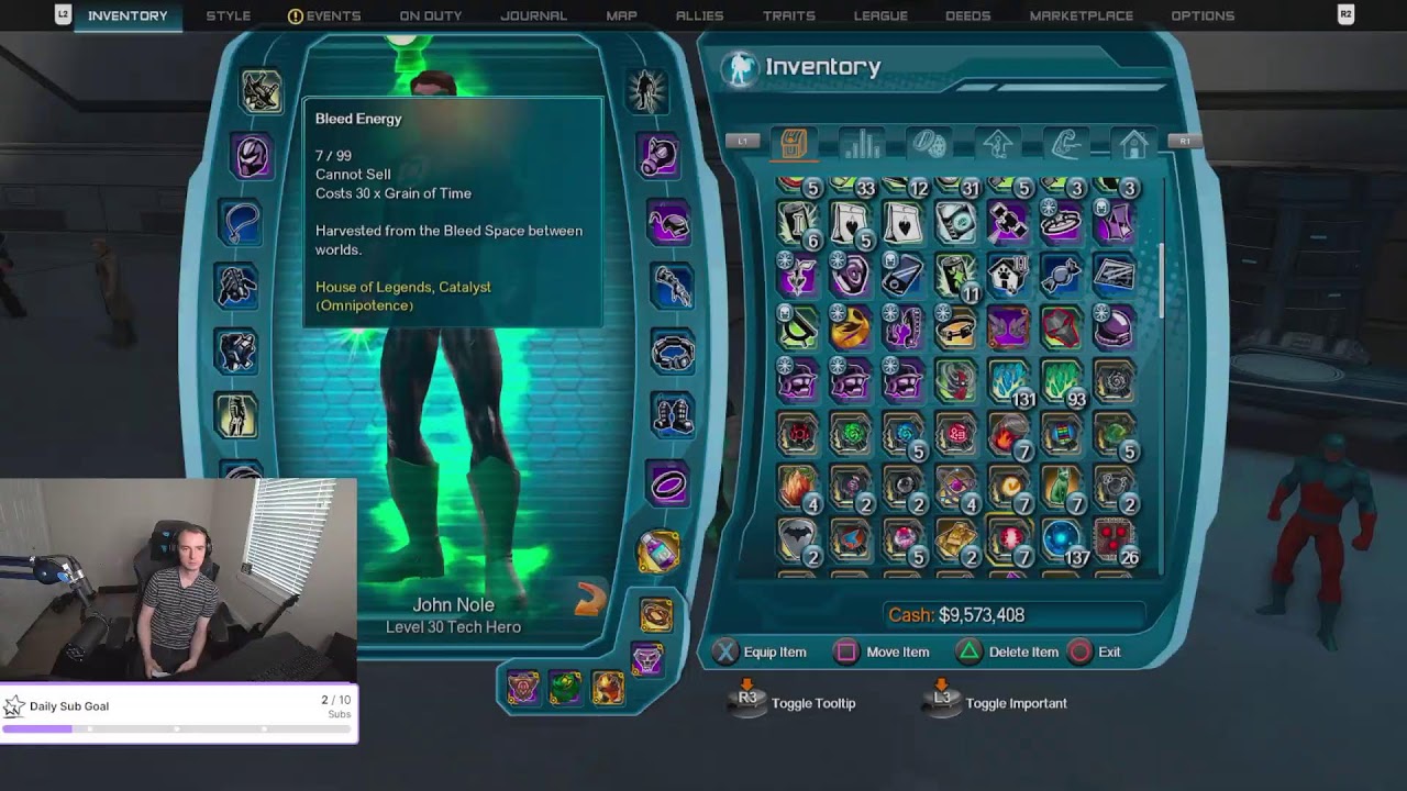 HOPE BURNS BRIGHT UPDATE DCUO CURRENT SP 530 !donate !social
