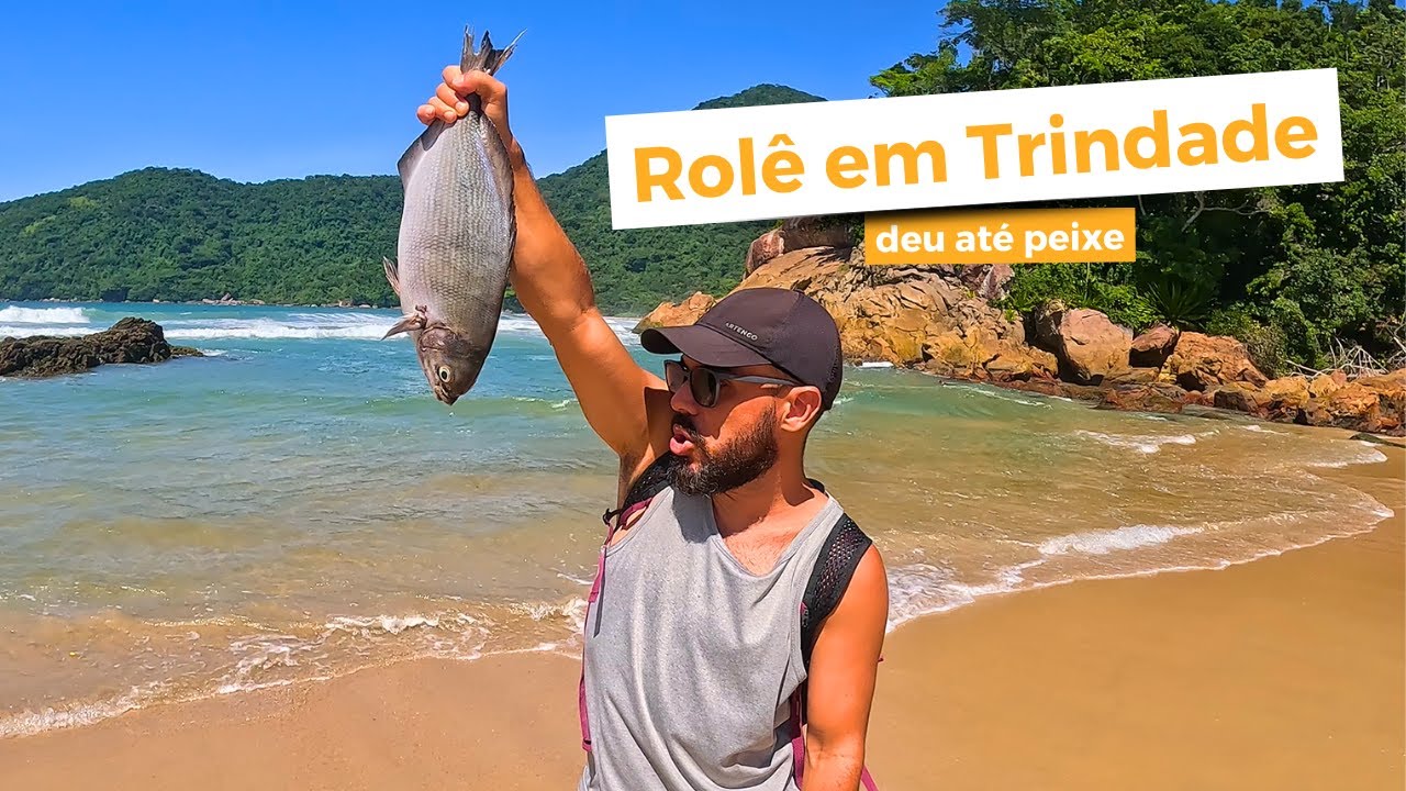 Turistando em TRINDADE-RJ apresentando a Praia mais querida para os amigos.