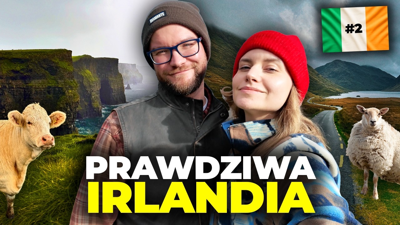 NA TO CZEKALIŚMY! Podr&oacute;ż po Irlandii - miejsca jak z bajki! Co zobaczyć? Irlandia VLOG 2025