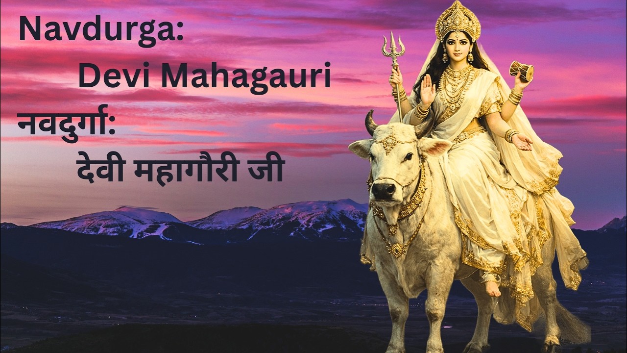 Navdurga Maa Mahagauri ki Arti | नवदुर्गा माँ महागौरी देवी की आरती
