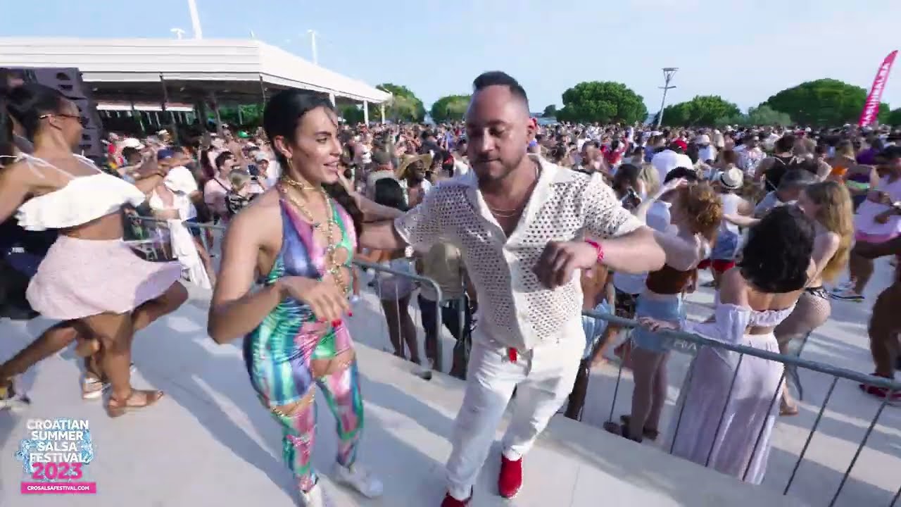 Jazzy Ruiz & Lola Hontas ~ salsa social dancing @ CSSF, Rovinj