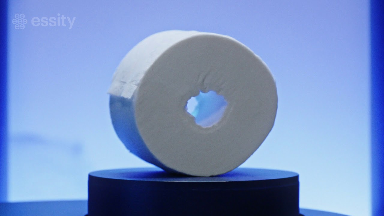 Essity Products Talk Sustainability - Toilet Paper (German subs)