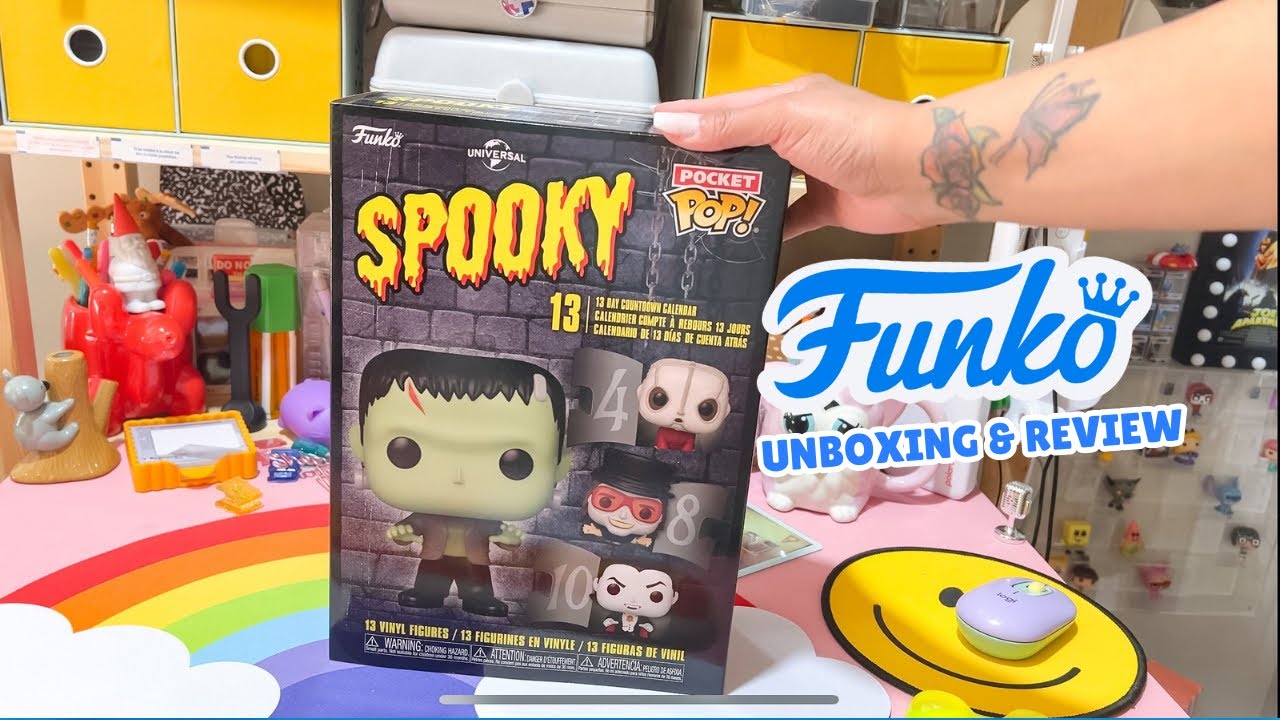 Advent Calendar Unboxing What’s Inside the 2025 Funko Pocket Pop Horror Full Reveal!