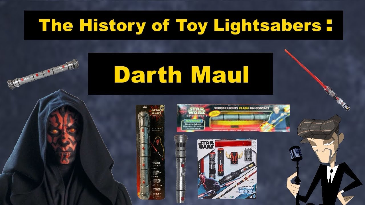 The History of Toy Lightsabers: Darth Maul Edition