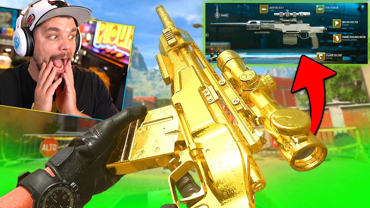 Le MEILLEUR SNIPER de MODERN WARFARE 2 ! (Gameplay SAB-50 en OR sur Call of Duty Mw2)