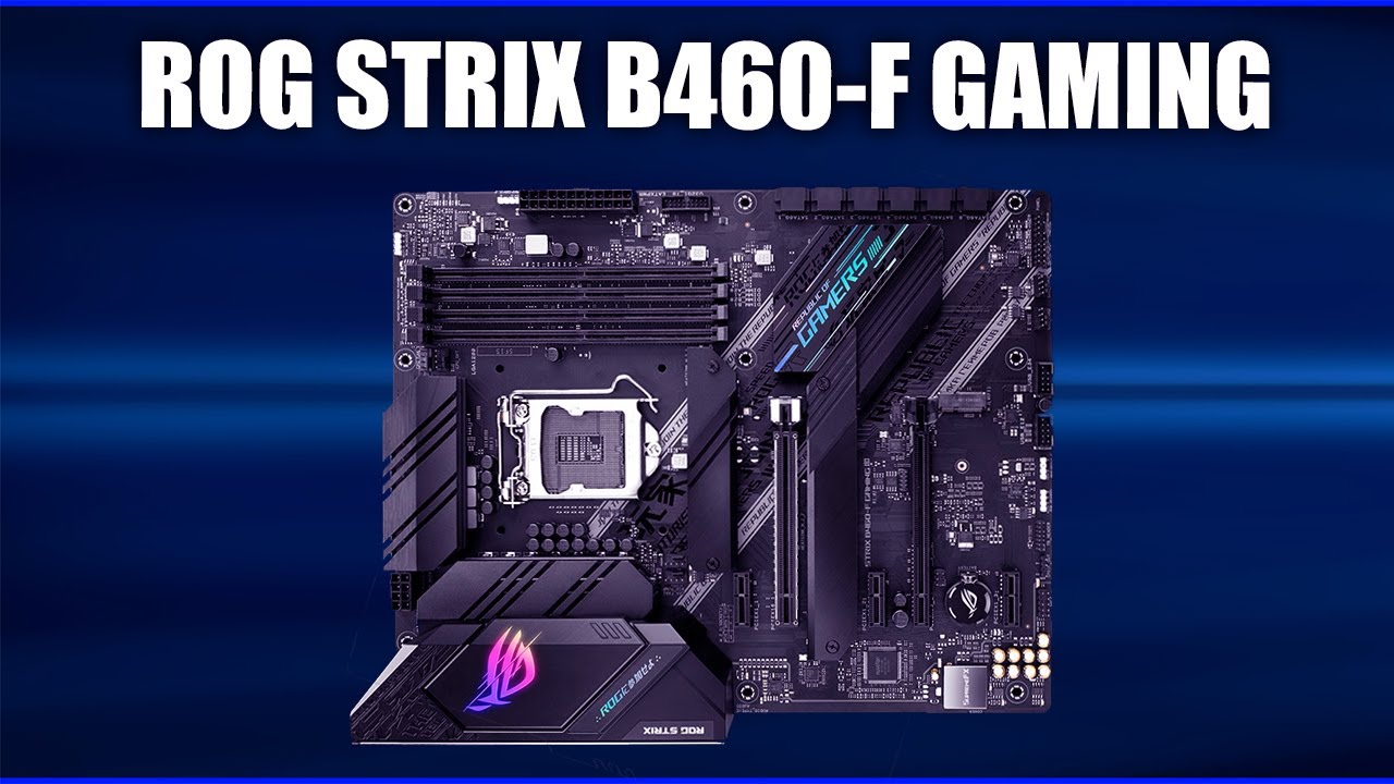 Материнская плата Asus ROG STRIX B460-F GAMING