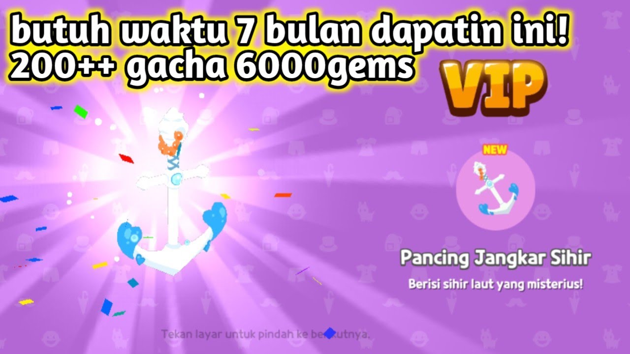 akhirnya penantian selama 7 bulan dapat pancingan jangkar sihir play together