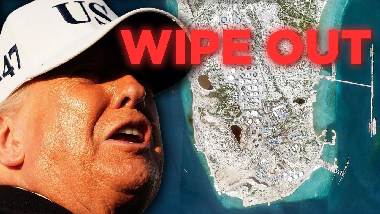TRUMP JUST BOMBED KHARG ISLAND