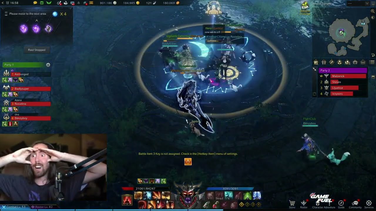 Asmongold KILLS Argos Phase 2 in Lost Ark 😲