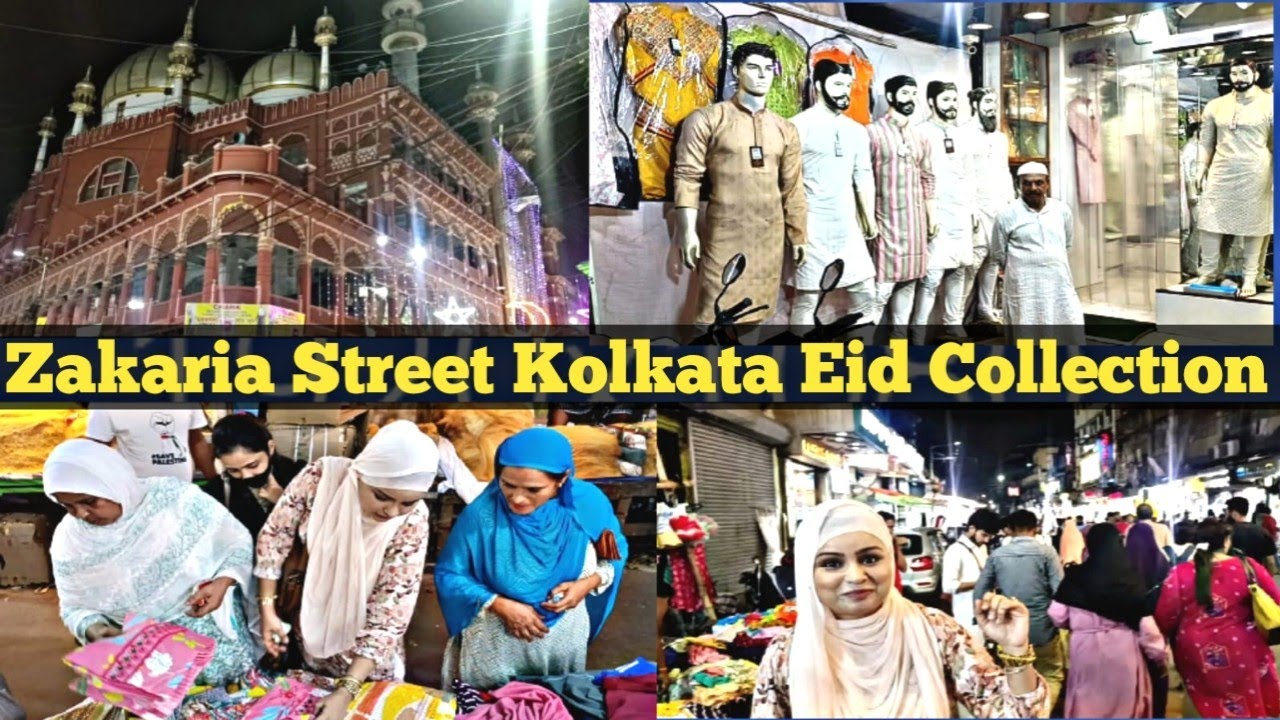 Zakaria  Street Kolkata Eid Collection 2024 | Eid Shopping vlog | 