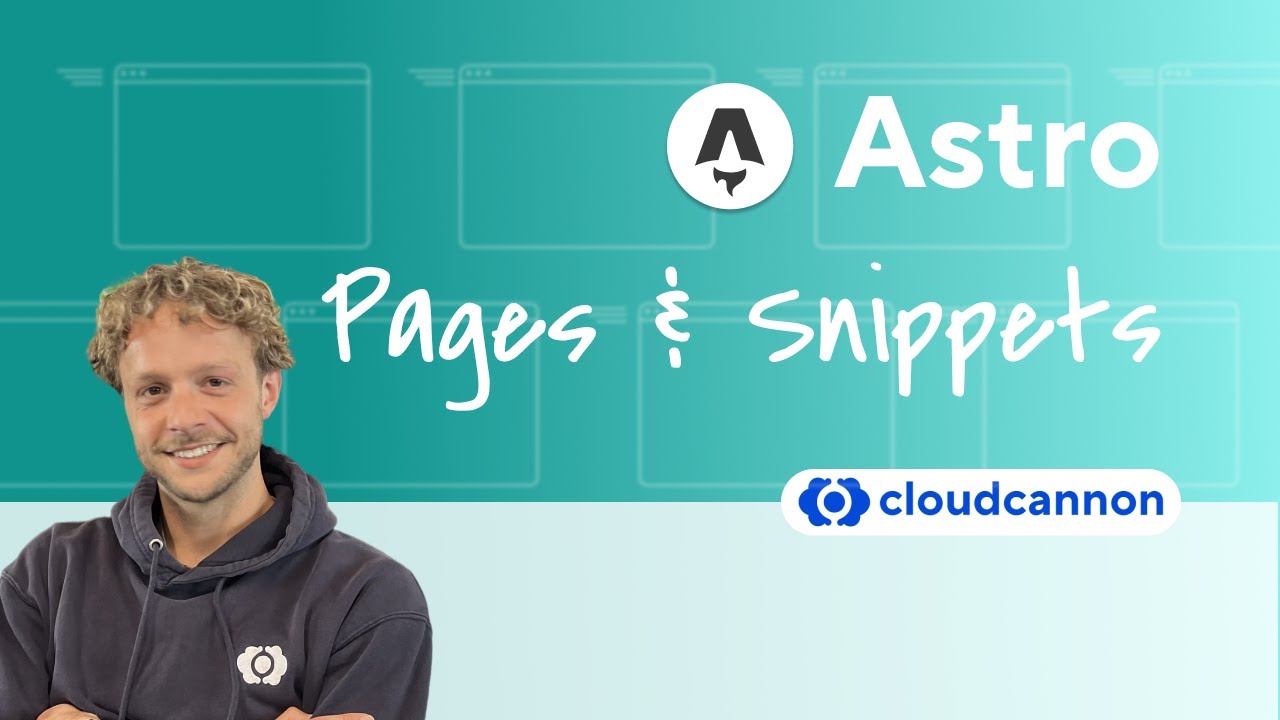 How to make your Astro pages editable in CloudCannon
