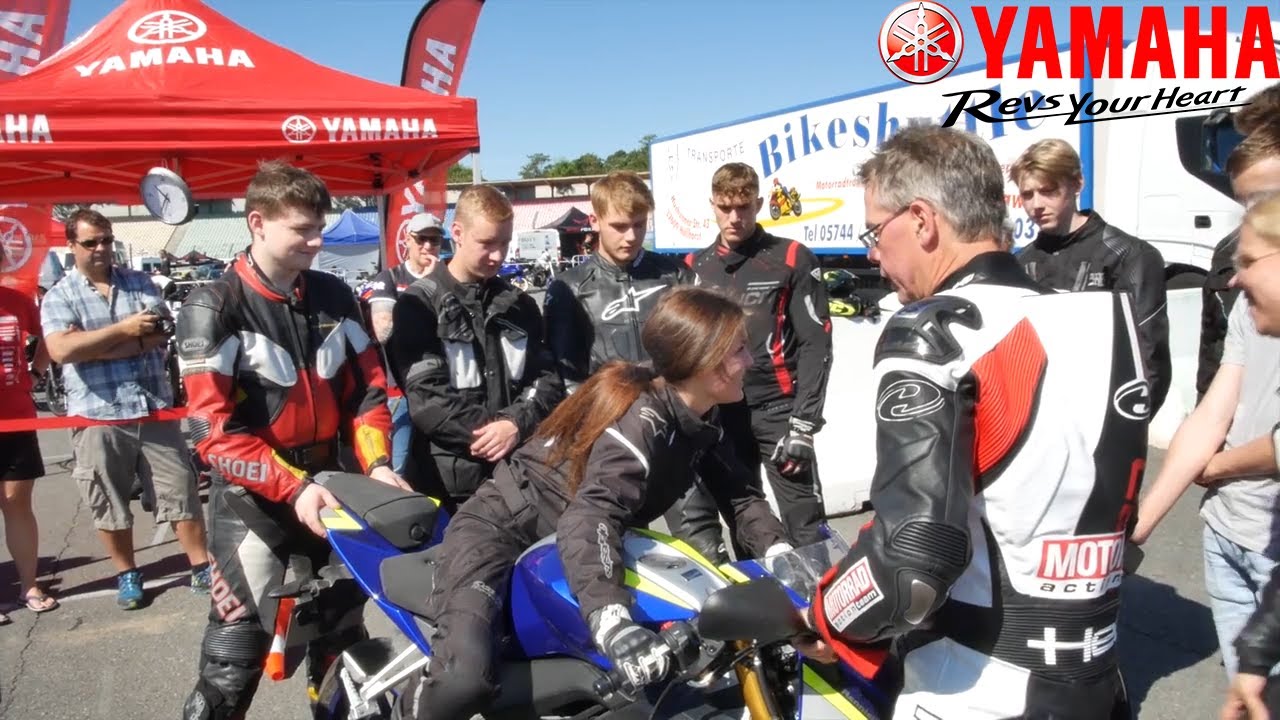 So fährt man Hanging Off! | Yamanda125ccm