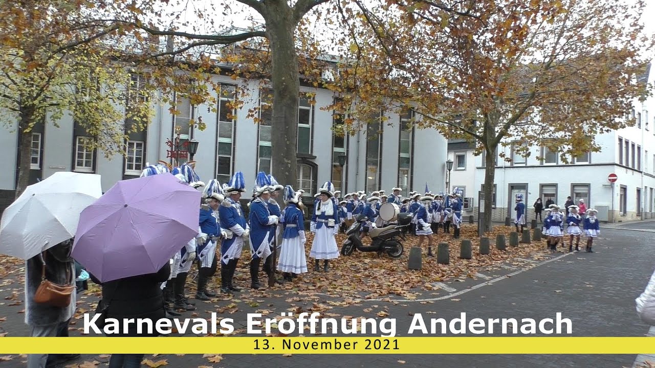 Karnevals Eröffnung Andernach 13 11 2021