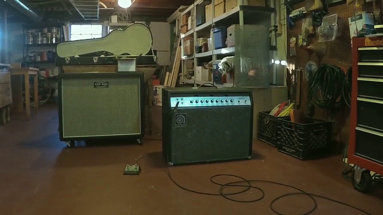1968 Ampeg Gemini 20 G-20 2x10 Guitar Amp Demo