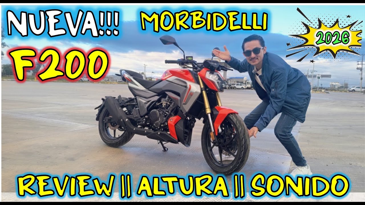 Nueva Morbidelli F200 2026 // La Italiana llegando a México 