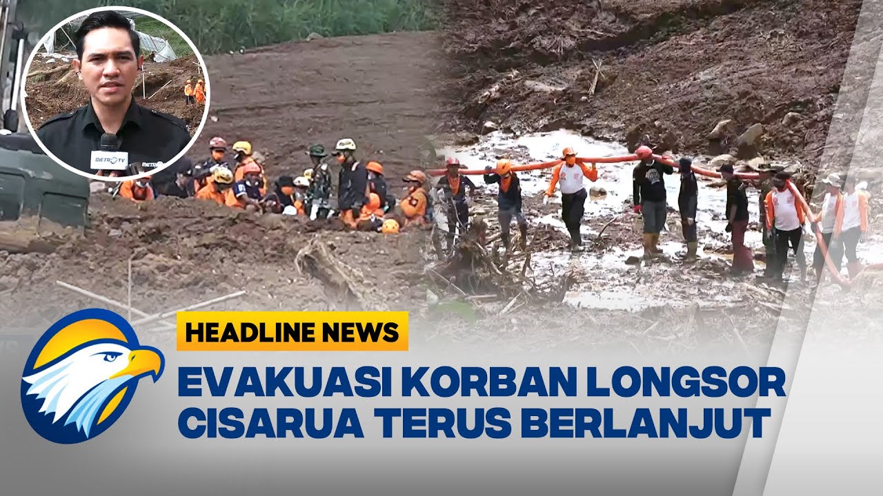 [HEADLINE NEWS, 1/02] Hari Ke 9 Pencarian, Tim SAR Temukan 1 Jenazah Longsor Cisarua